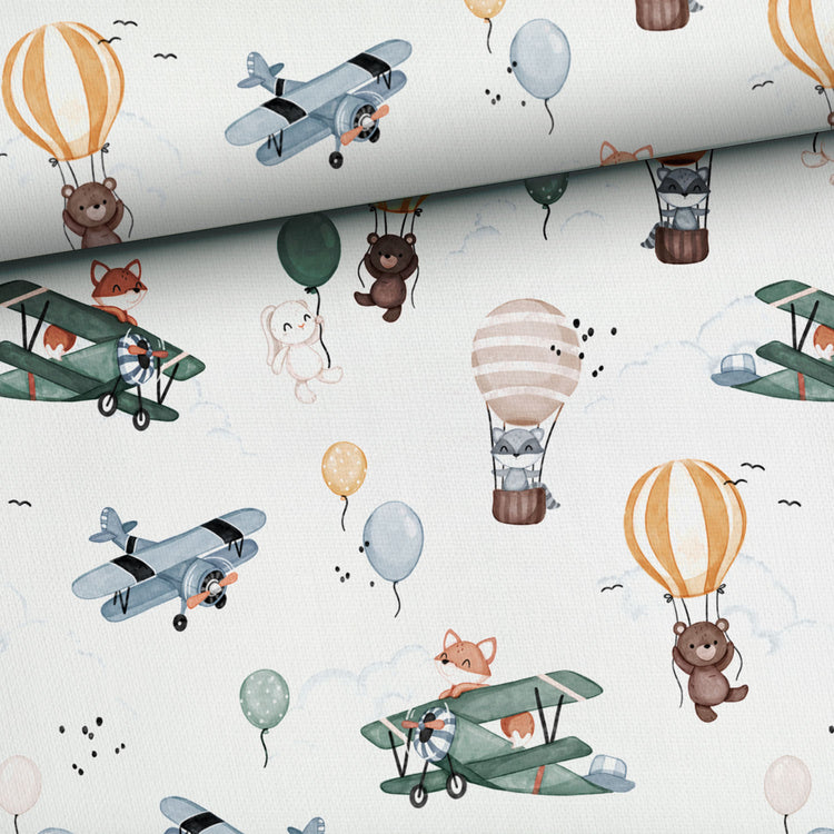 Tissus Avion et Ballon