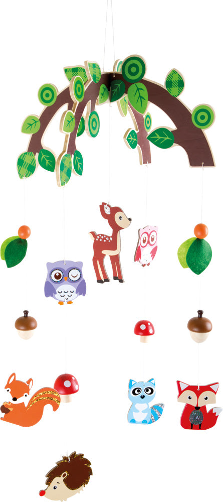 Mobile Animaux forestiers "jeu en bois"