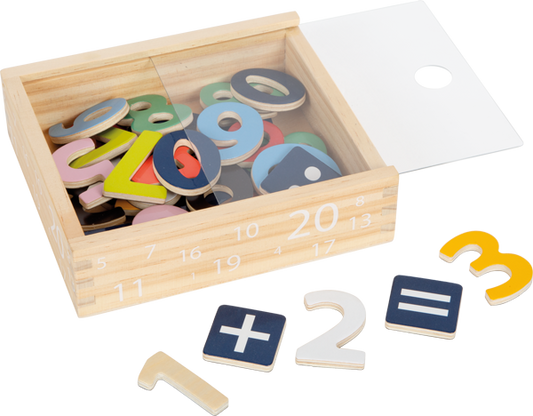 Chiffres magnétiques colorés „Educate“