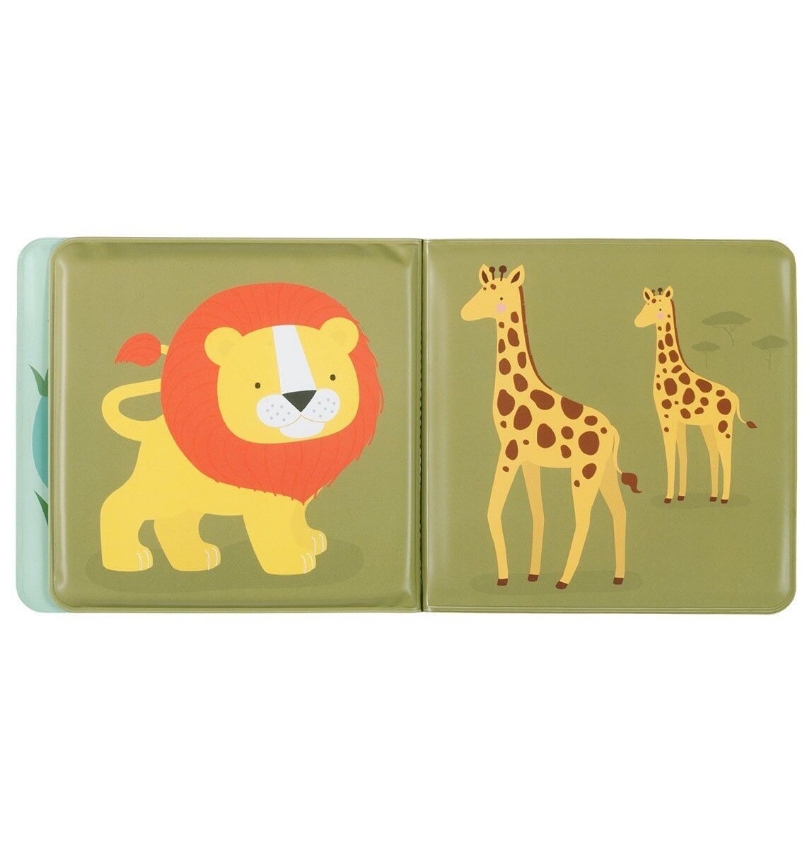 Livre de bain amis de la jungle