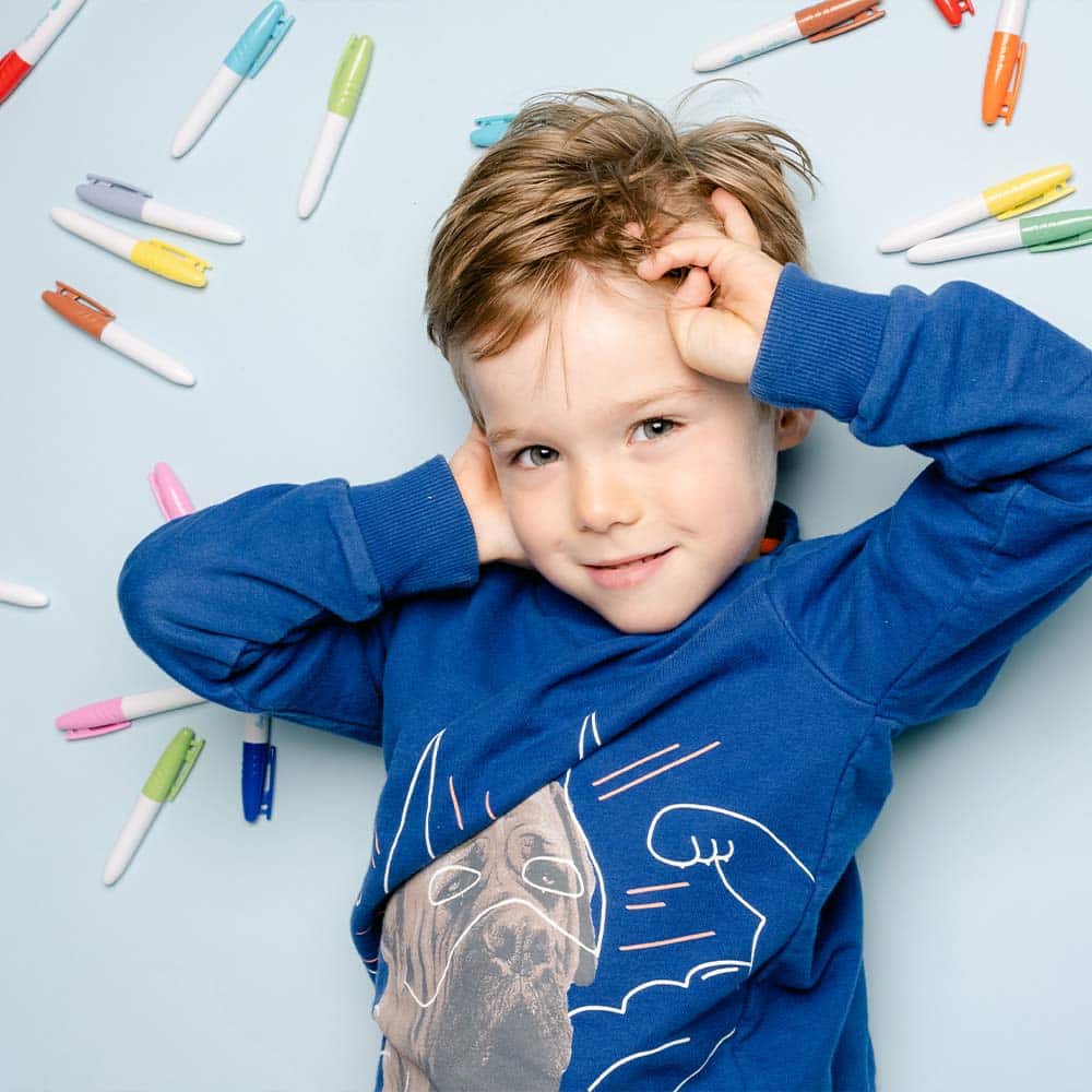 Coloriage BOITE 10 FEUTRES EFFAÇABLES POUR SILICONE