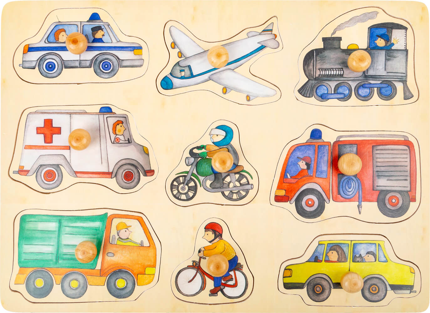 Jeu en bois "puzzle 12m+"