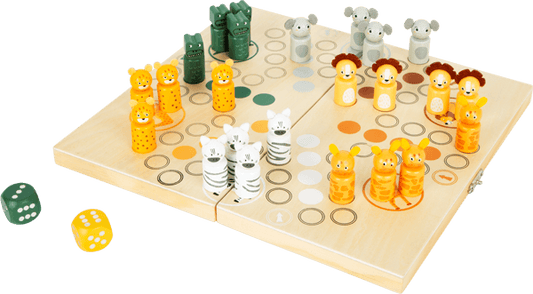 Ludo pour 6 joueurs "Safari"