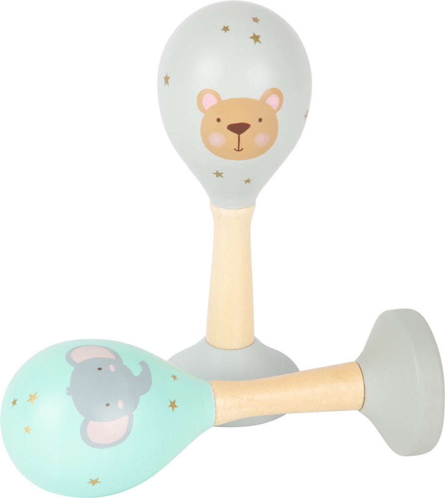 Jeu en bois " Maracas Pastel"