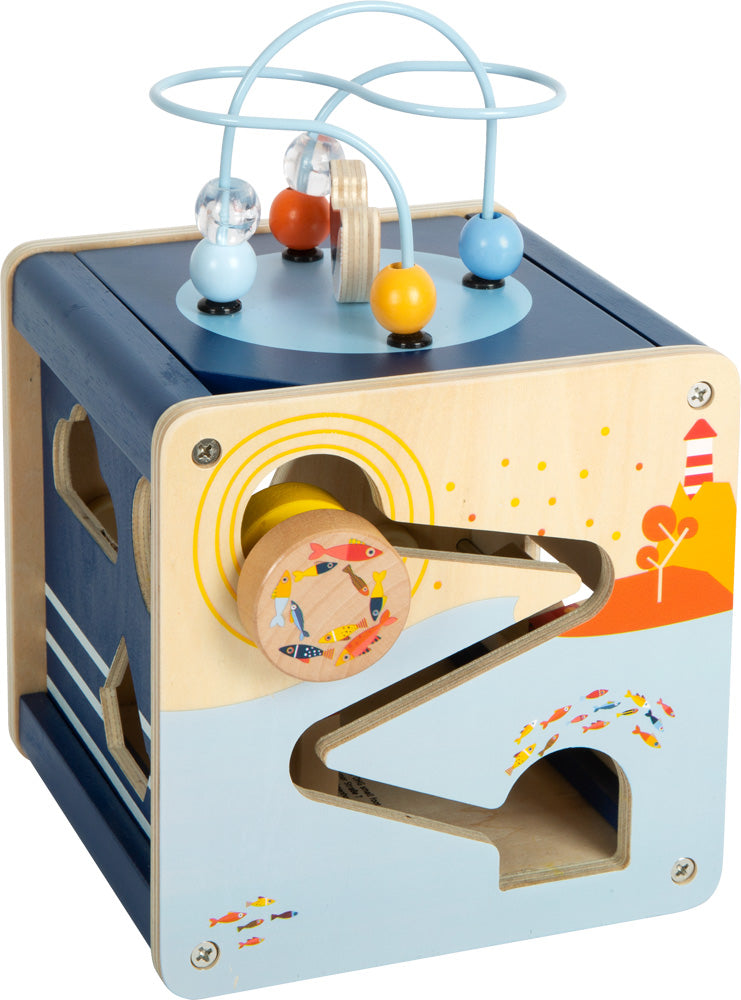 Jeu en bois "Cube de motricité Grand Océan"