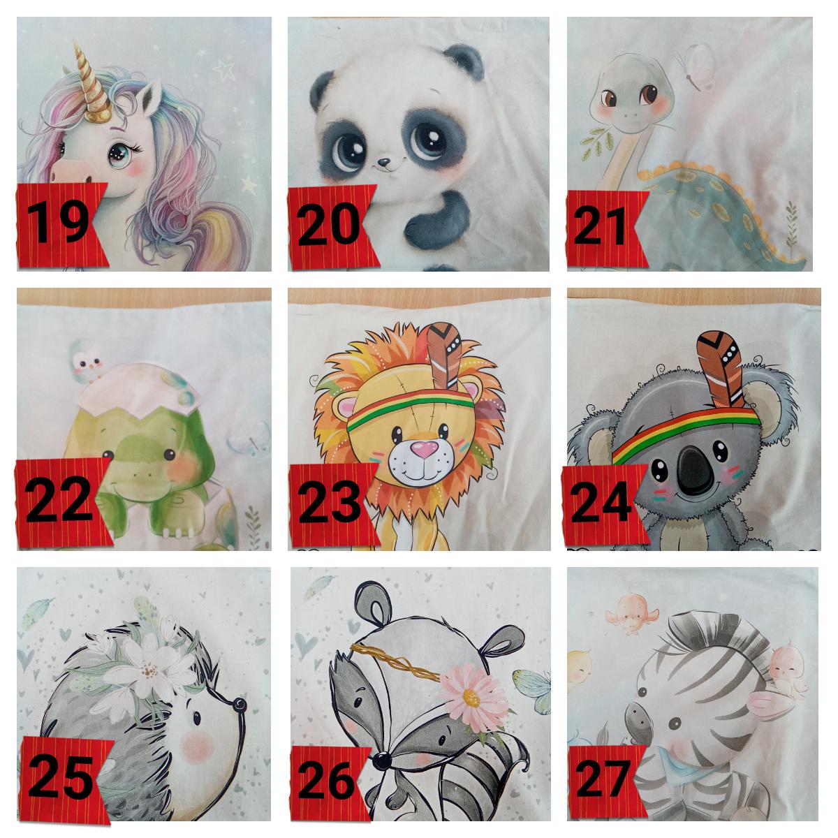 Cartable maternelle avec rabat panneau Elancreation