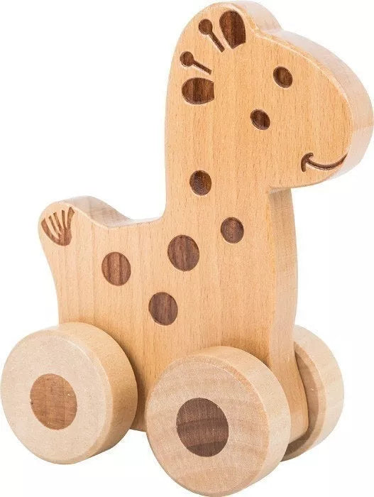 Jeu en bois "Animaux a Pousser Safari"