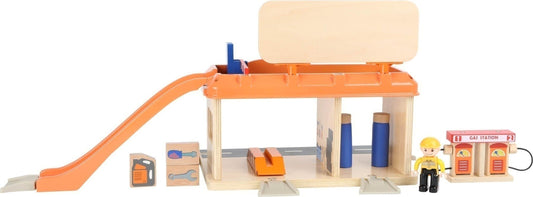 Atelier de réparation automobile avec station-service