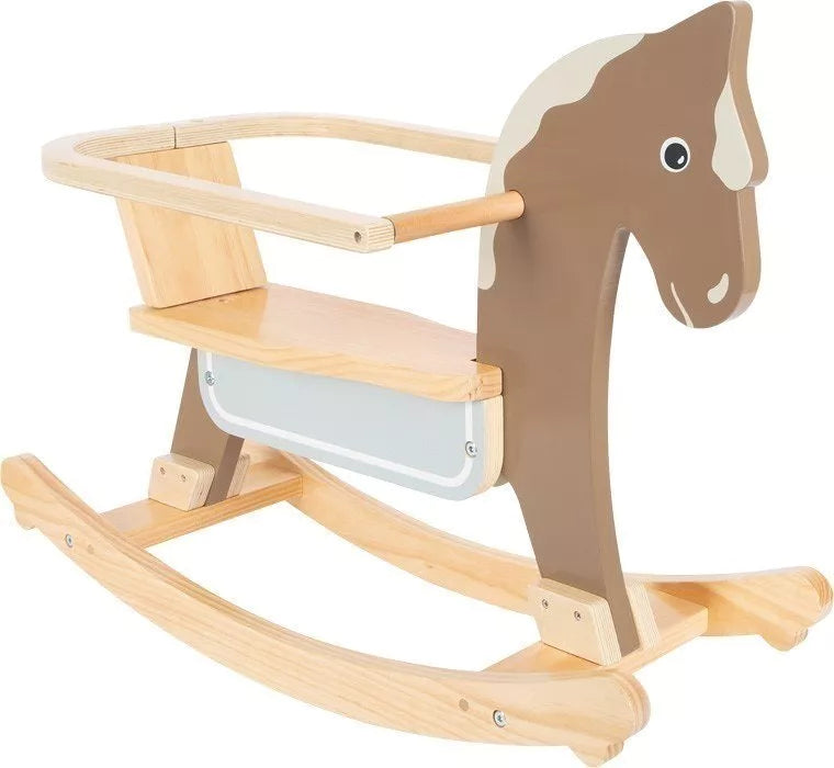 Cheval à bascule avec anneau de siège " jeu en bois"