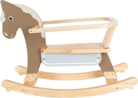 Cheval à bascule avec anneau de siège " jeu en bois"