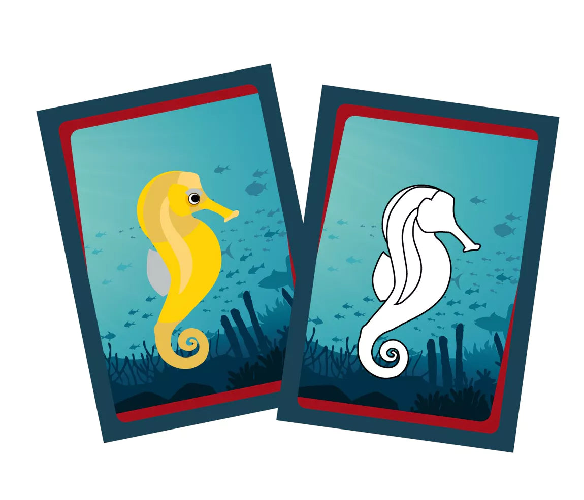 Jeu de cartes "MISTIGRUE Animaux Marins"