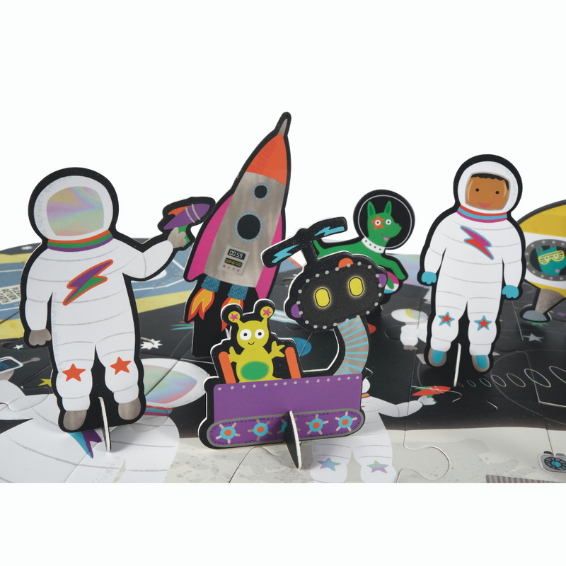 Puzzle 60 pièces de sol ESPACE