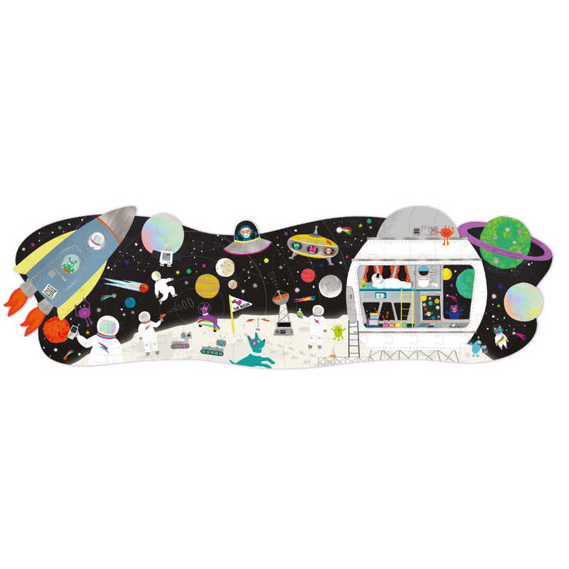Puzzle 60 pièces de sol ESPACE