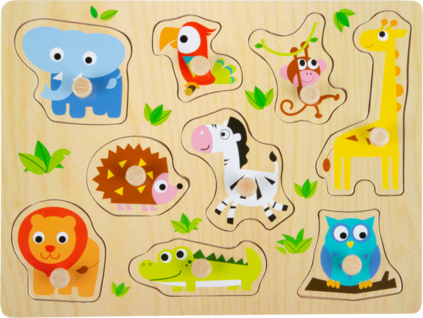 Puzzle à poser Animaux du zoo