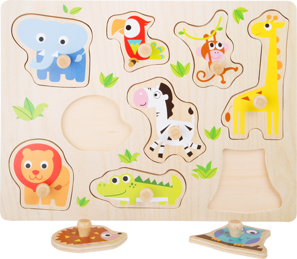 Puzzle à poser Animaux du zoo