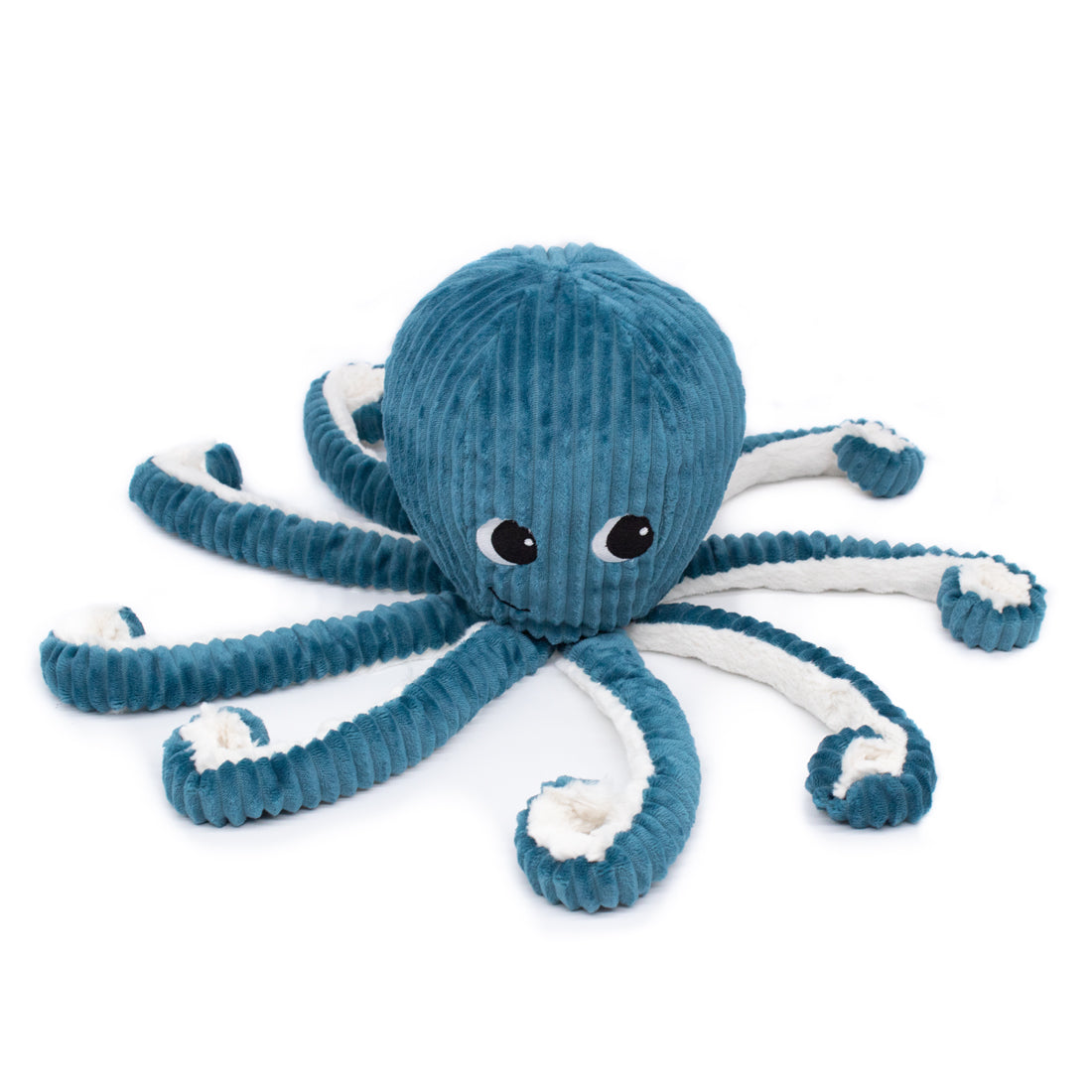 Peluche pieuvre Filou maman et son bébé bleu - Les Ptipotos