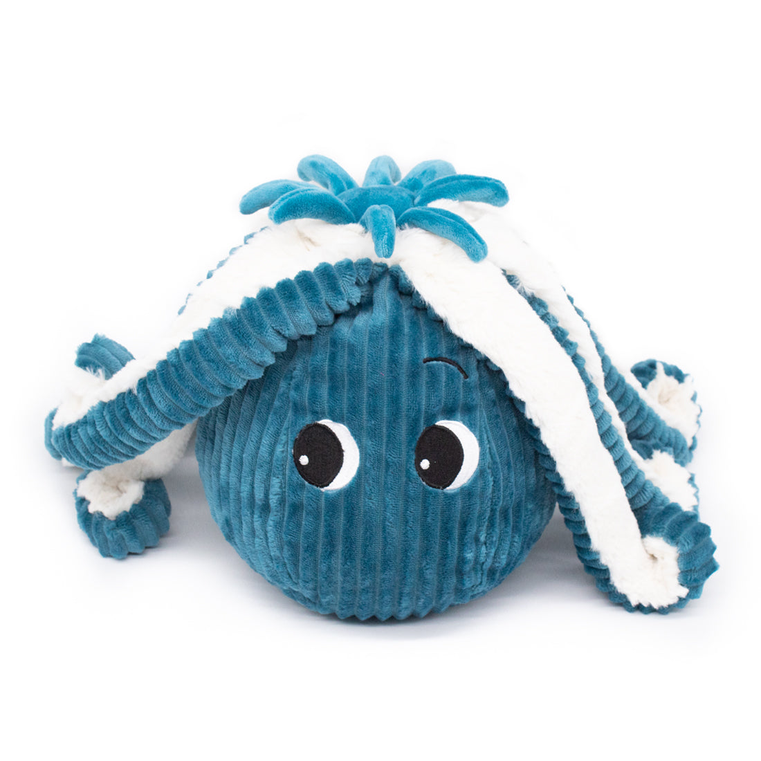 Peluche pieuvre Filou maman et son bébé bleu - Les Ptipotos