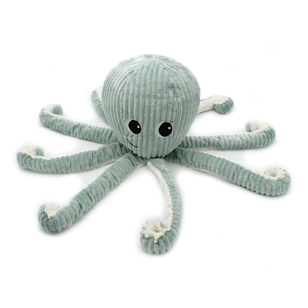 Peluche pieuvre Filou maman et son bébé menthe - Les Ptipotos