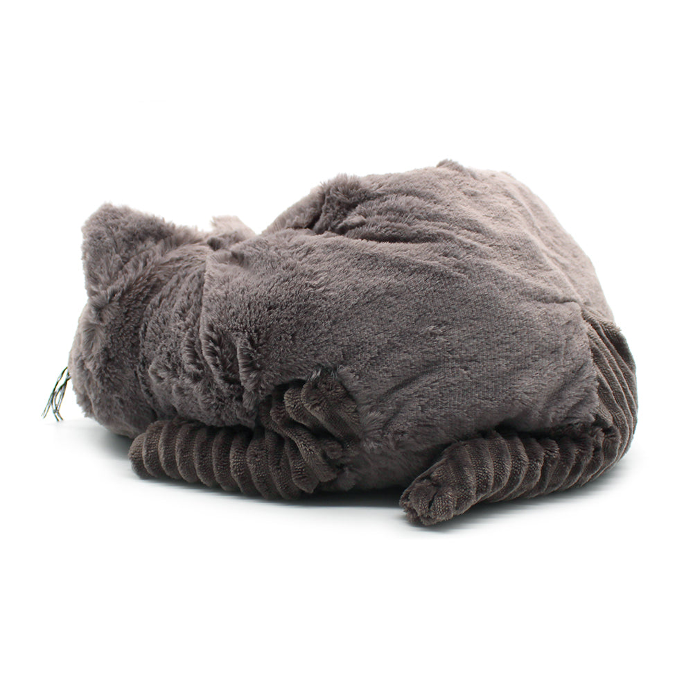 Peluche chat Miaou maman et son bébé gris - Les Ptipotos