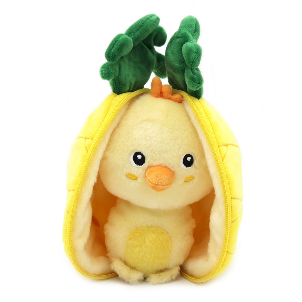 Peluche Nugget le poussin/ananas - Flipetz