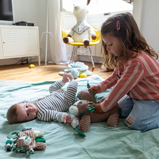 Peluche d'activités Jélékros le lion