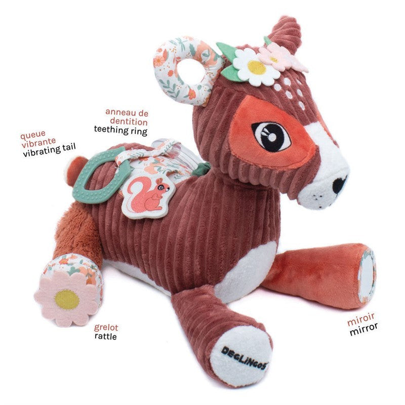 Peluche d'activités Mélimélos la biche