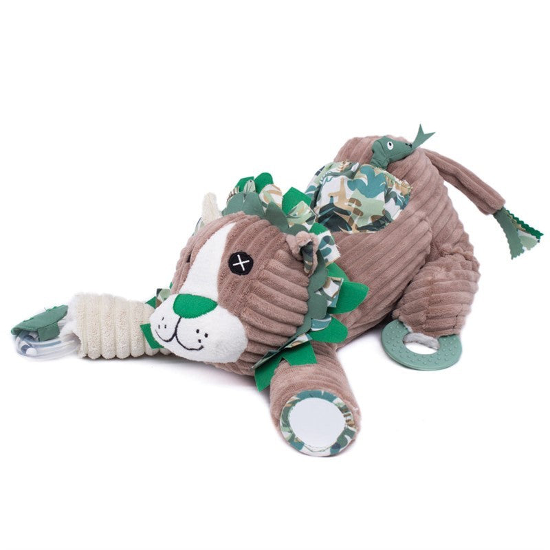 Peluche d'activités Jélékros le lion