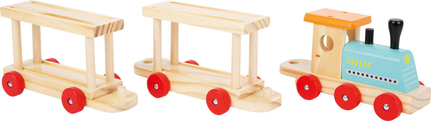 Train pour le transport de voitures