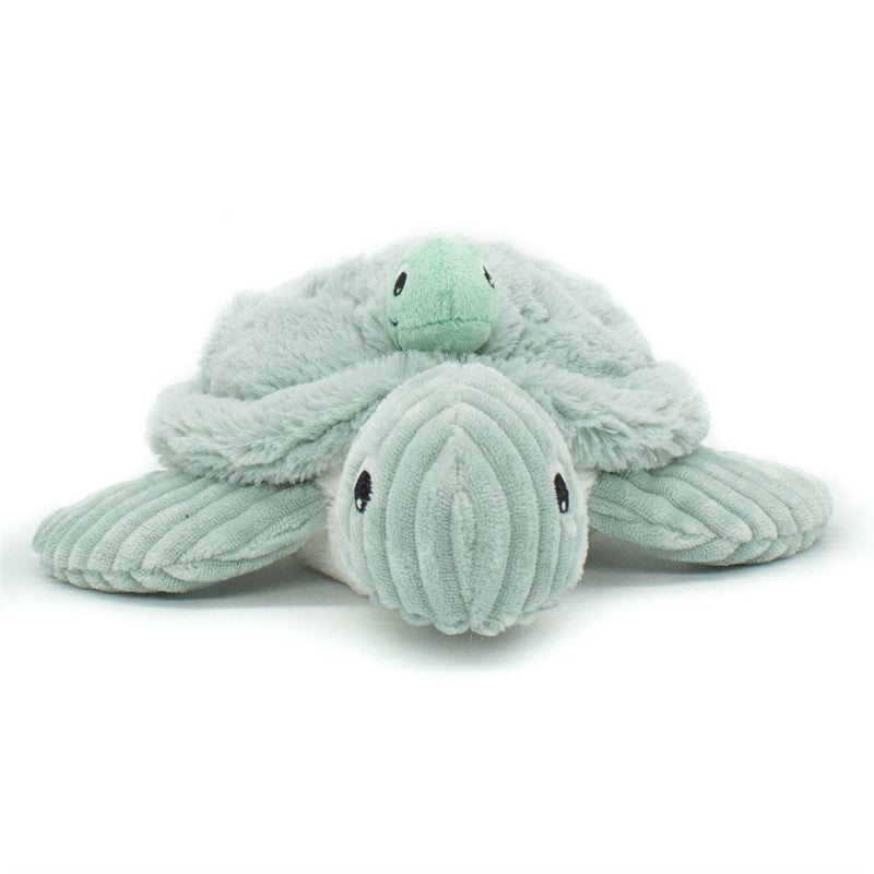 Peluche tortue Sauvenou maman et son bébé menthe - Les Ptipotos
