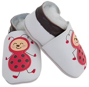 CHAUSSONS CUIR SOUPLE MADEMOISELLE COCCINELLE