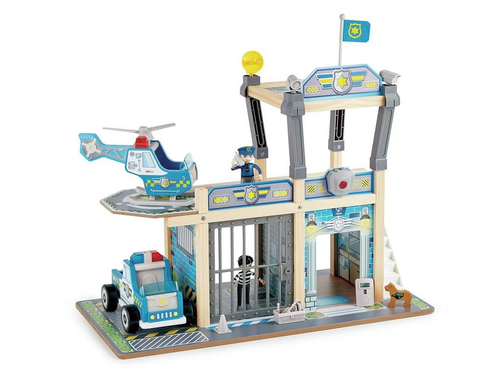 Jeu en bois "le Commissariat de police"