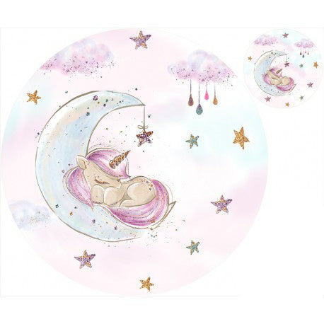 Tapis de sol licorne et son coussin assorti
