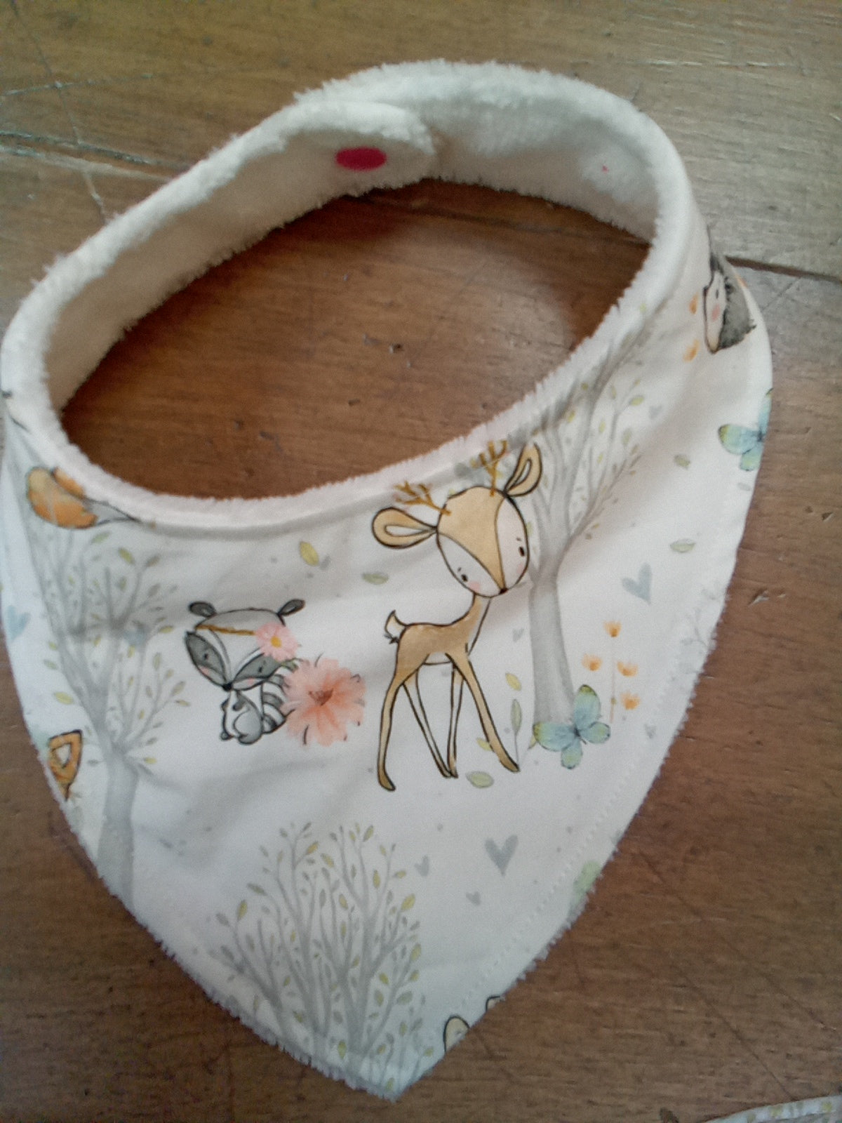 bavoir bandana Collection Audrey et Jonathan