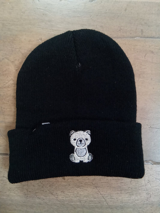 Bonnet hiver 0/24 mois avec broderie