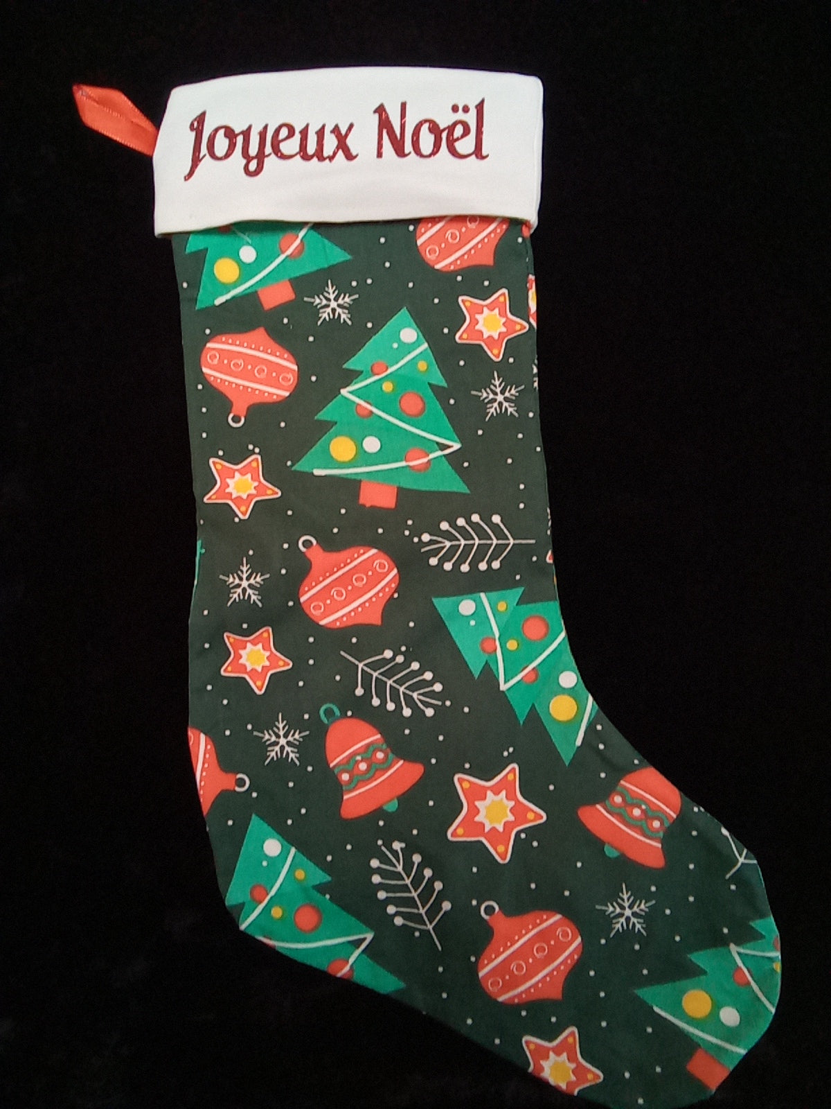 Botte de Noël "Joyeux Noël"