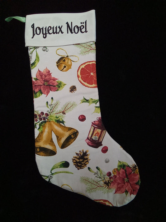 Botte de Noël "Joyeux Noël"