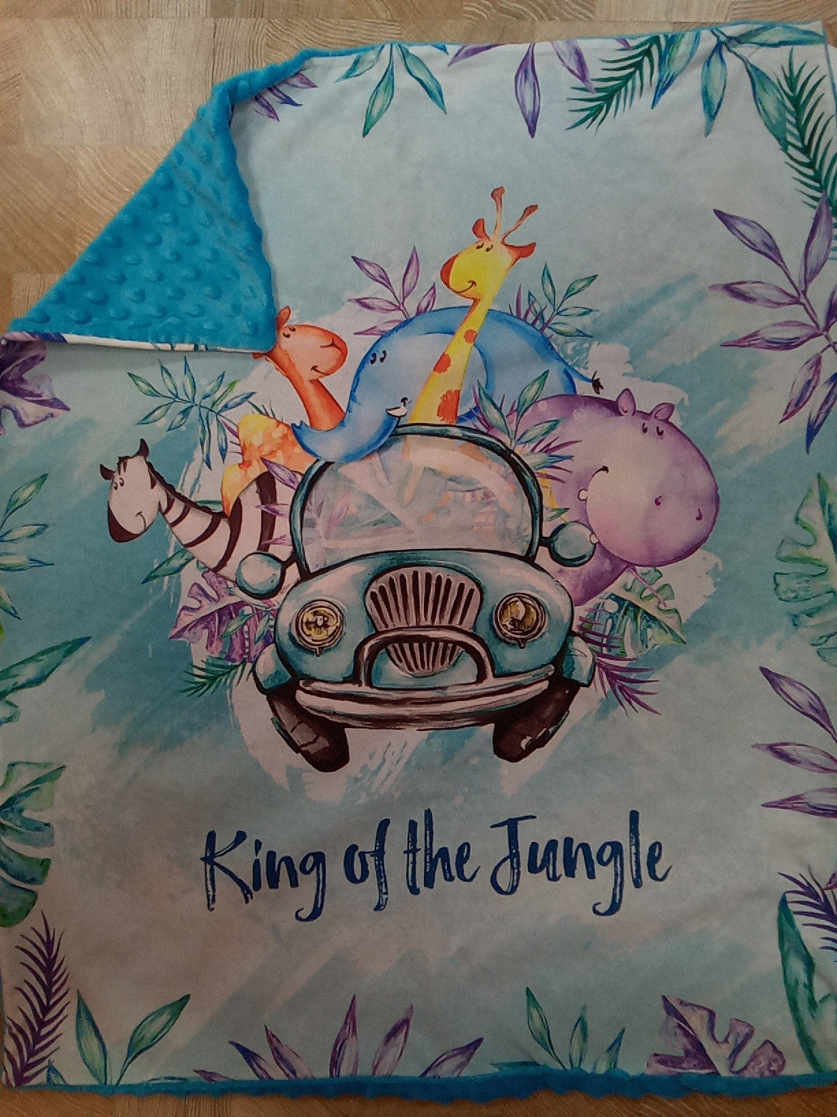 Couverture Cosy panneau Safari