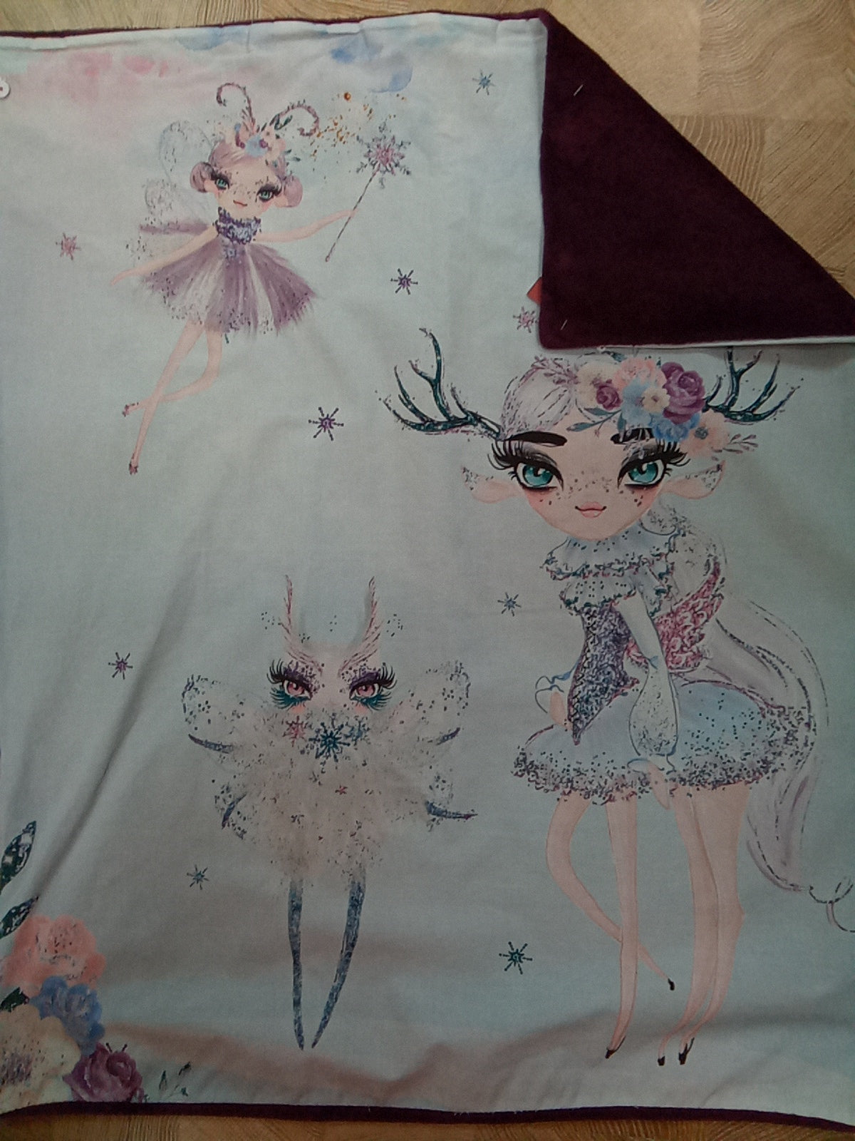 Couverture Cosy panneau fée