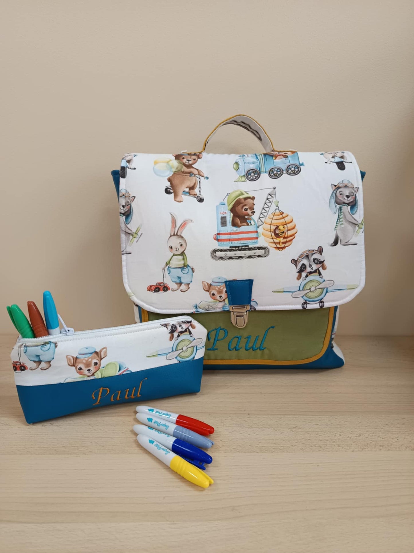 Cartable maternelle Elancreation