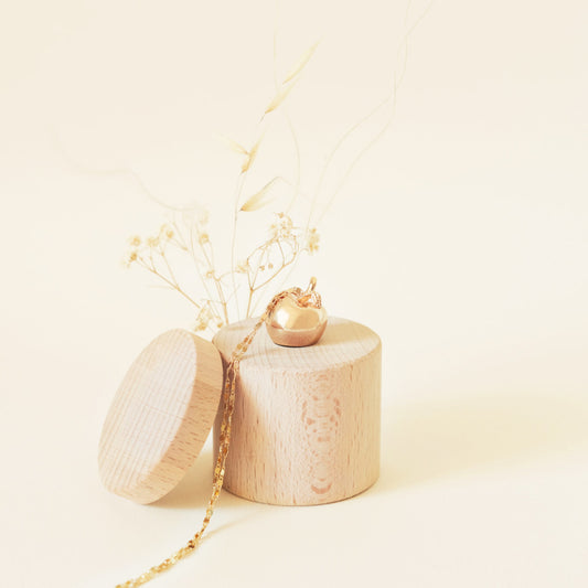 Bola de grossesse POMME Or jaune