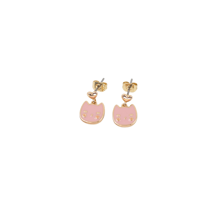 Boucles d'oreilles chat