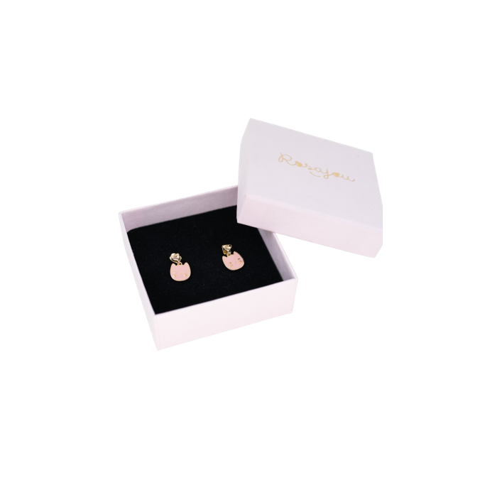 Boucles d'oreilles chat