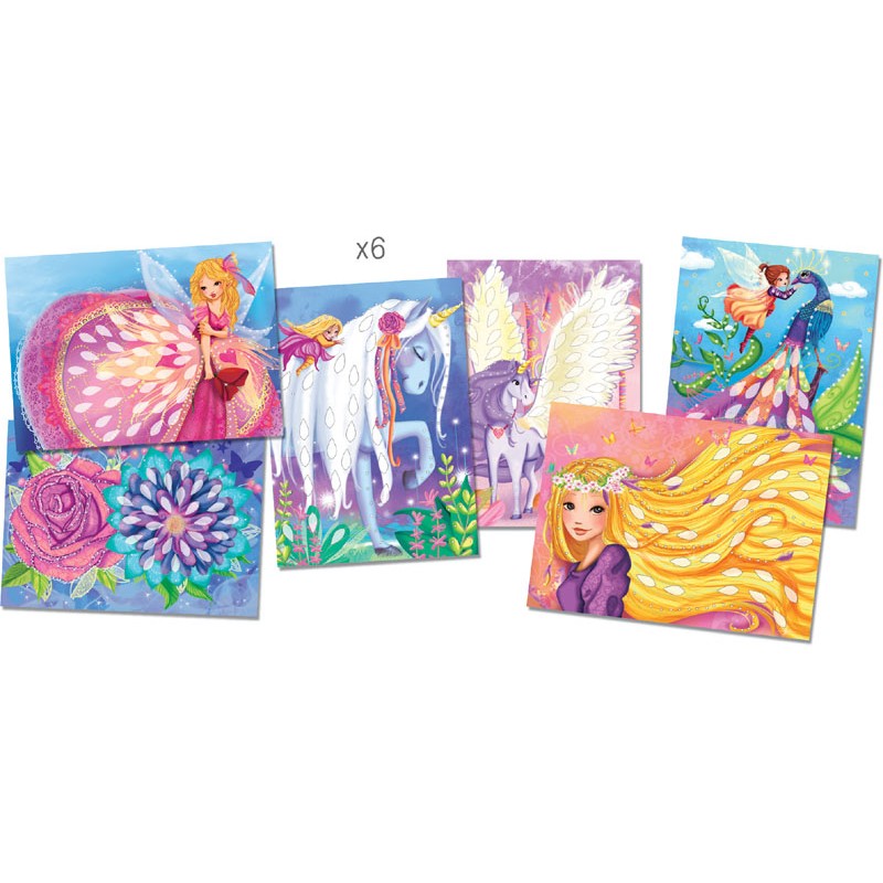 Cartes à créer "Fééries scintillantes"