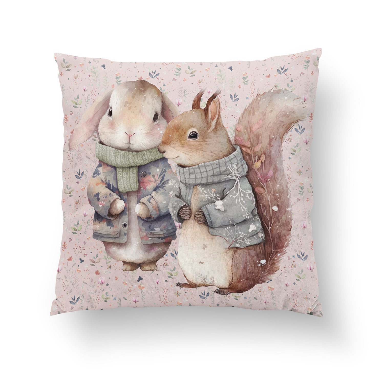 Couverture 75*100 amislapin minky marron
