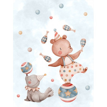 Couverture 75 *100 Circus garçon