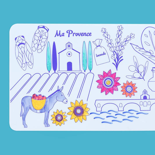 Coloriage Provence silicone reversible