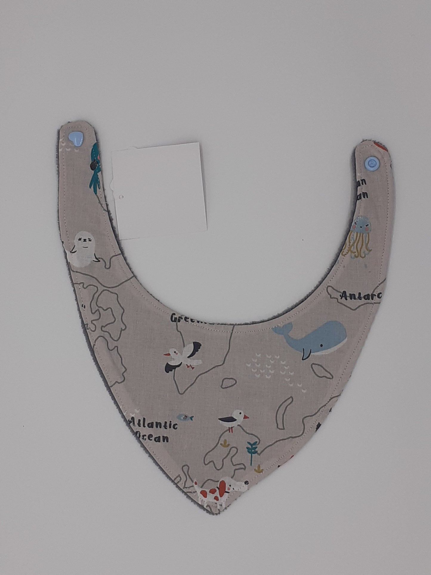bavoir bandana continents