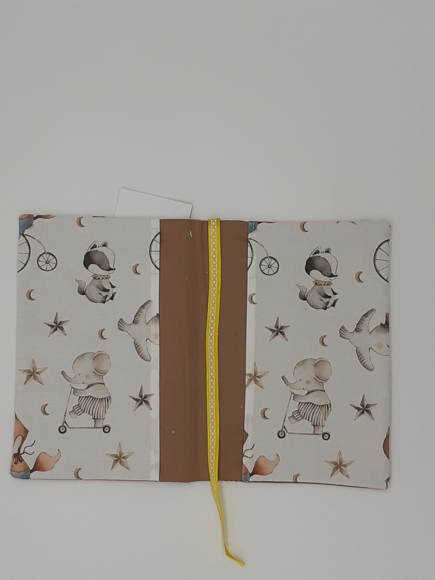 Protège carnet de santé cirque elephan
