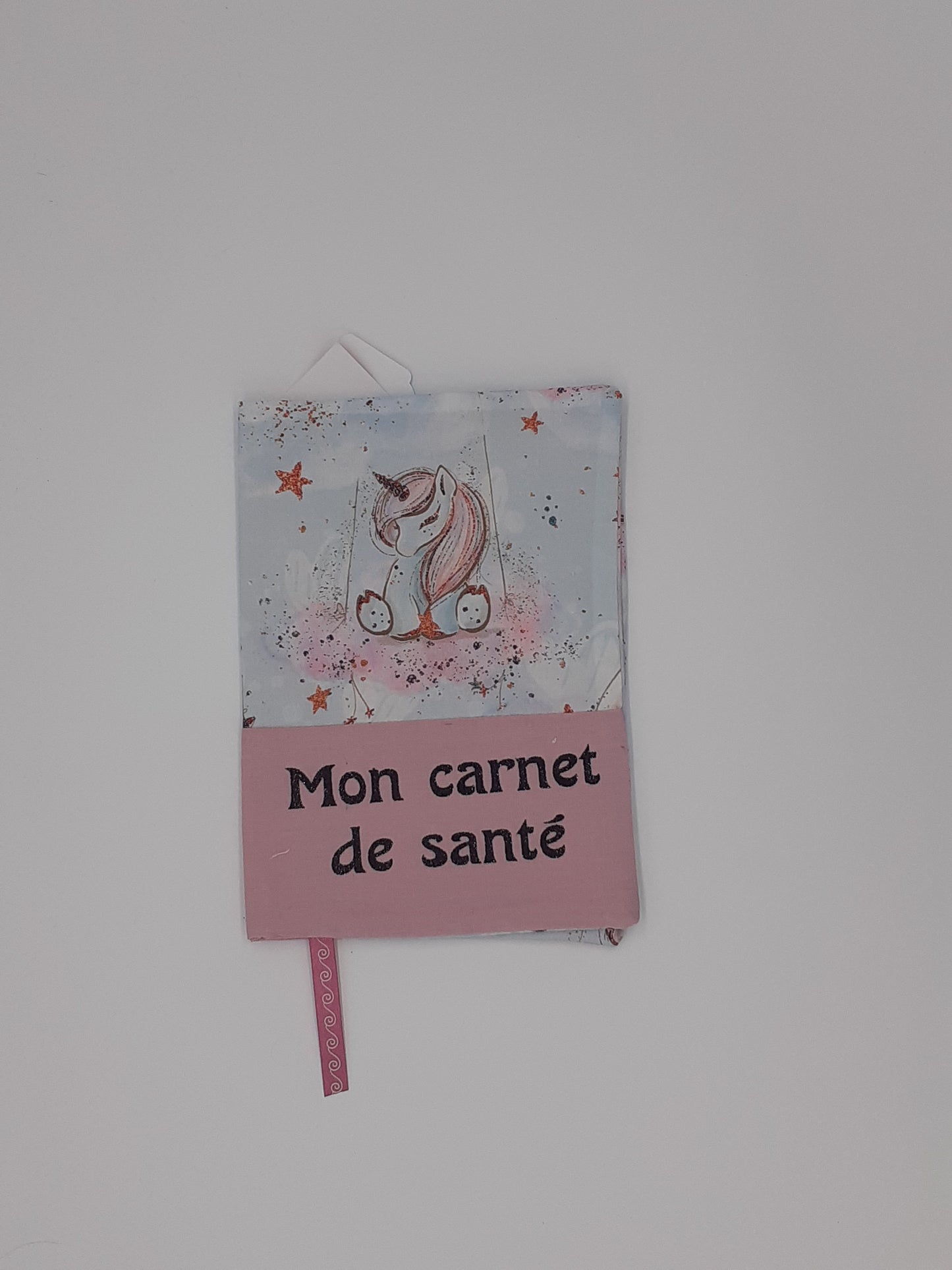 Protège carnet de santé licorne1