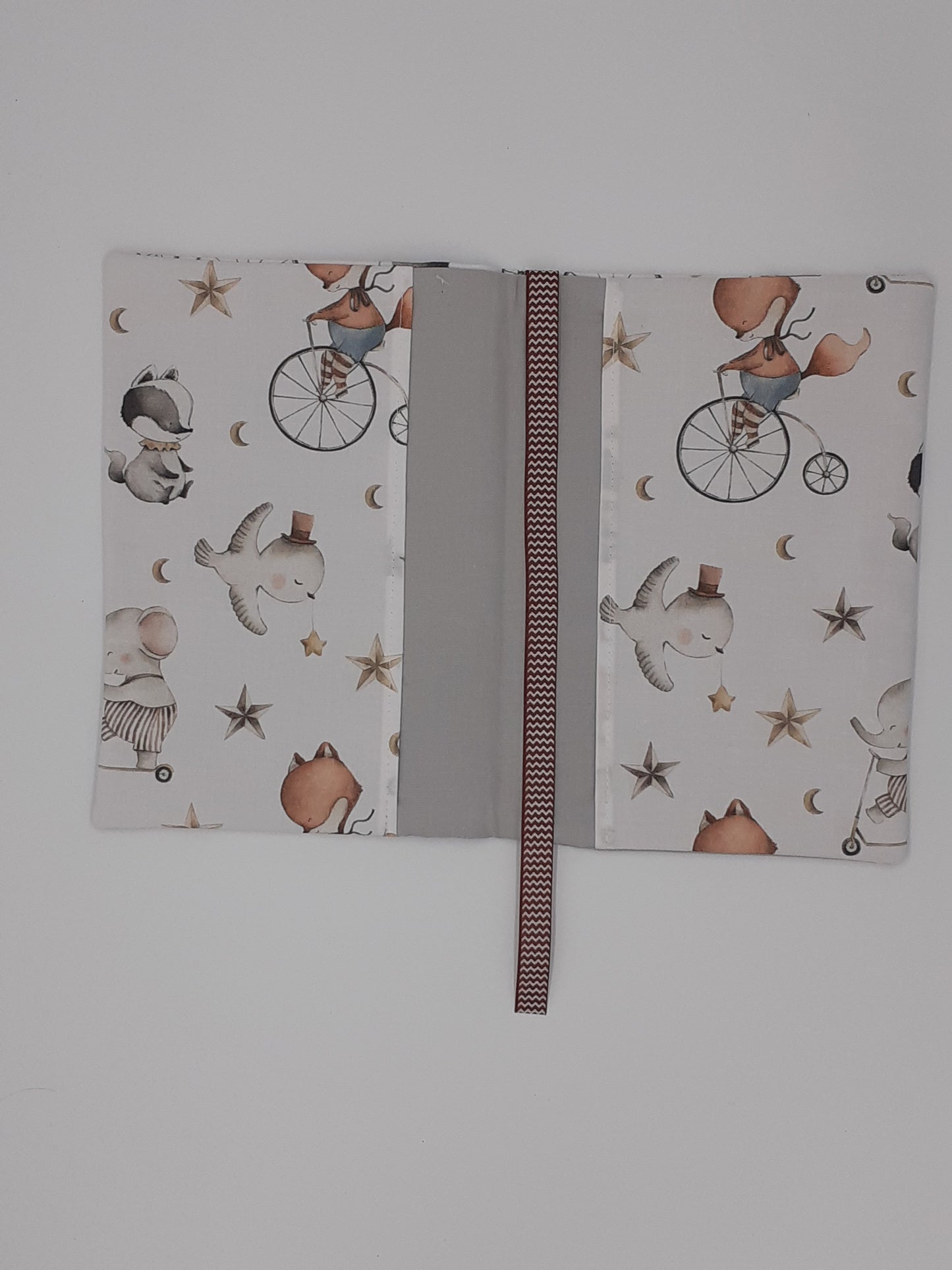 Protège carnet de santé cirque oiseau